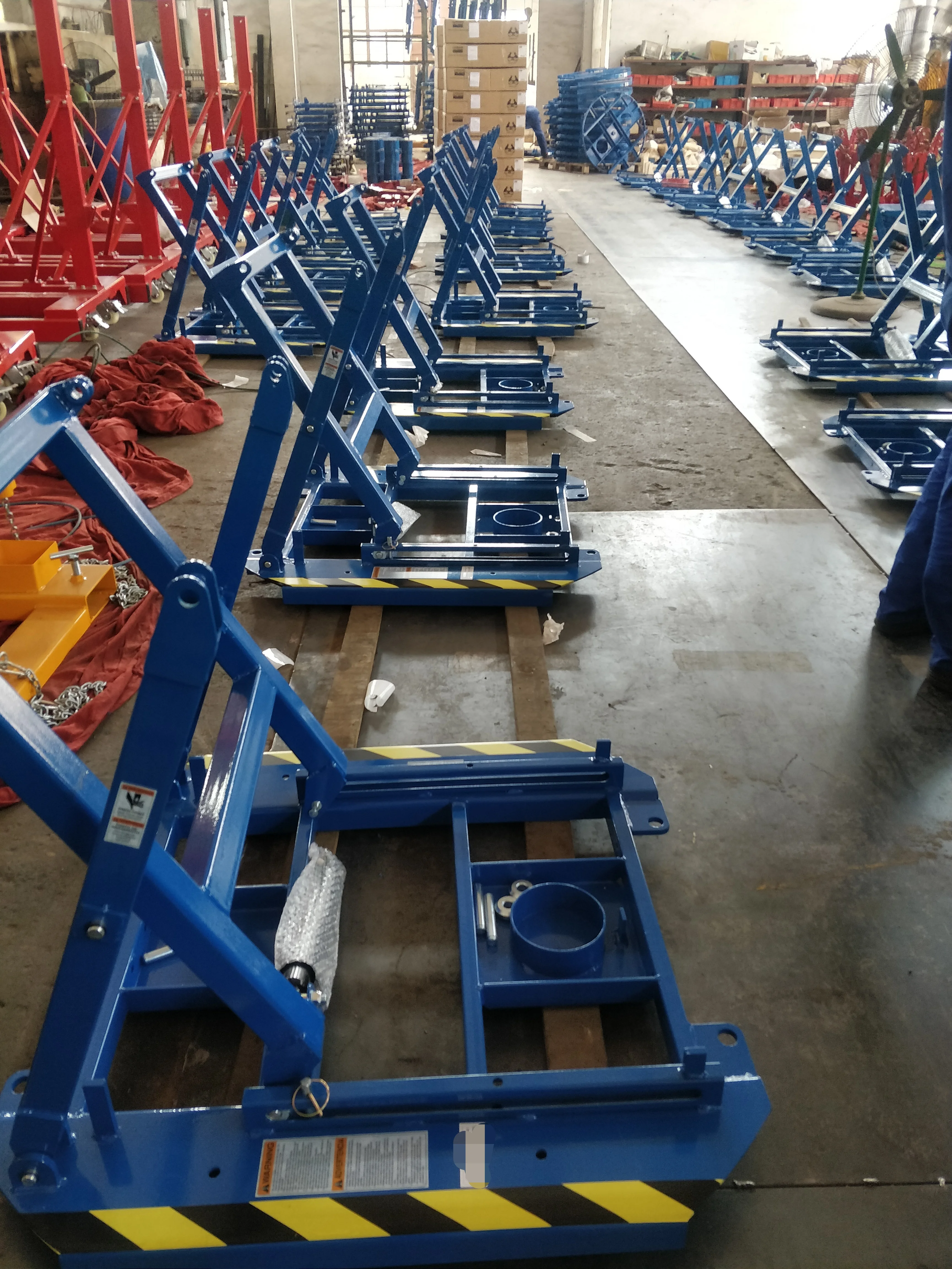 360 Degree Rotating Pallet Spring Level Loader