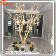 factory price high quality artificial white dry tree branch wedding decoration trees for sale