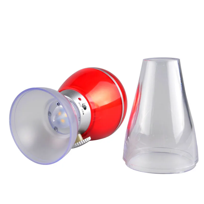 Flameless LED Blowing Control Adjustable Nostalgia Retro Style LED Night Light Lamp