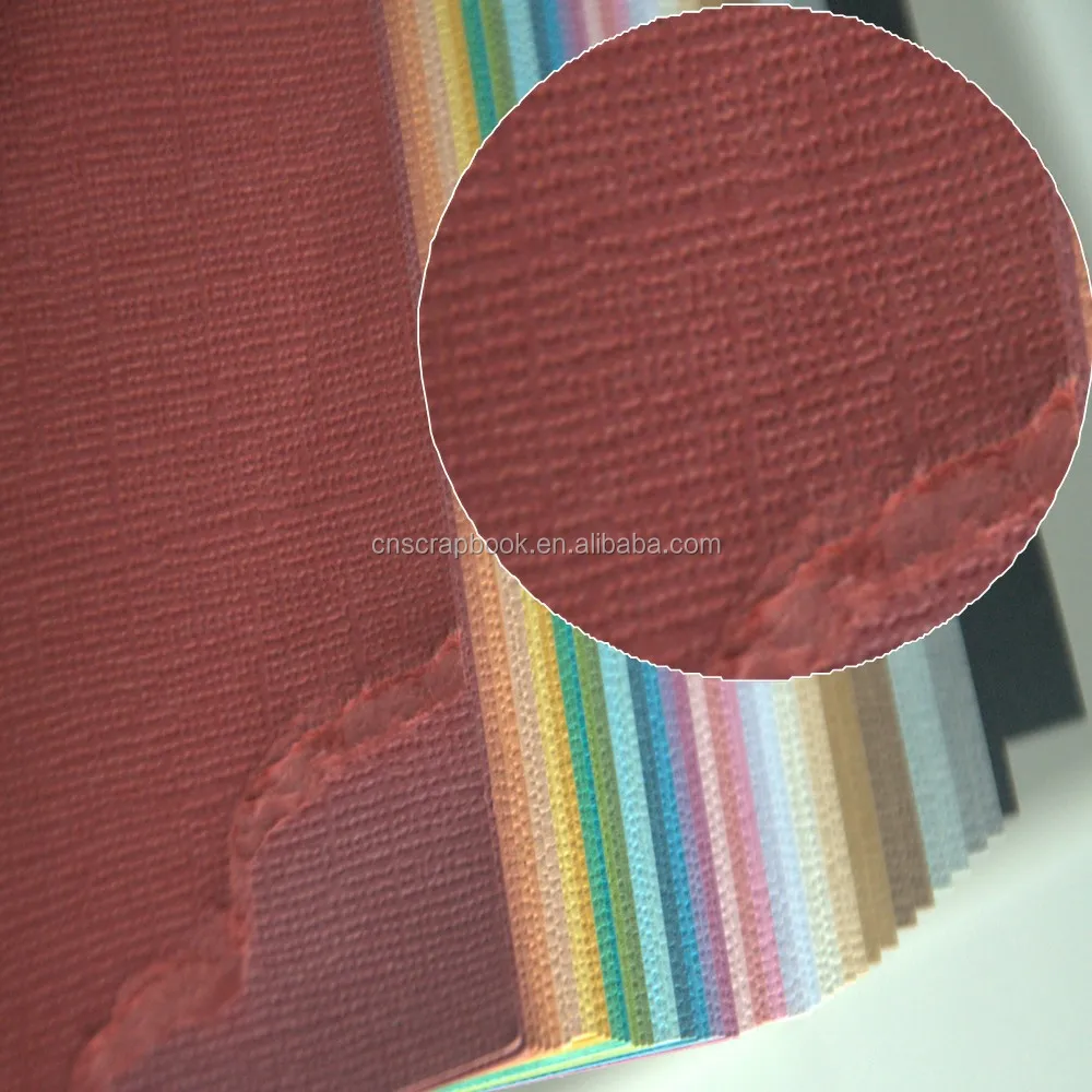 
230gsm textured core dyed color cardstock 