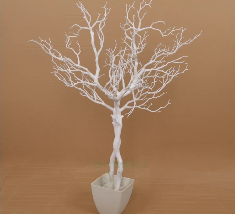 Customize centerpieces artificial dead tree trunk without leaves dry tree for wedding decoration  tree trunks