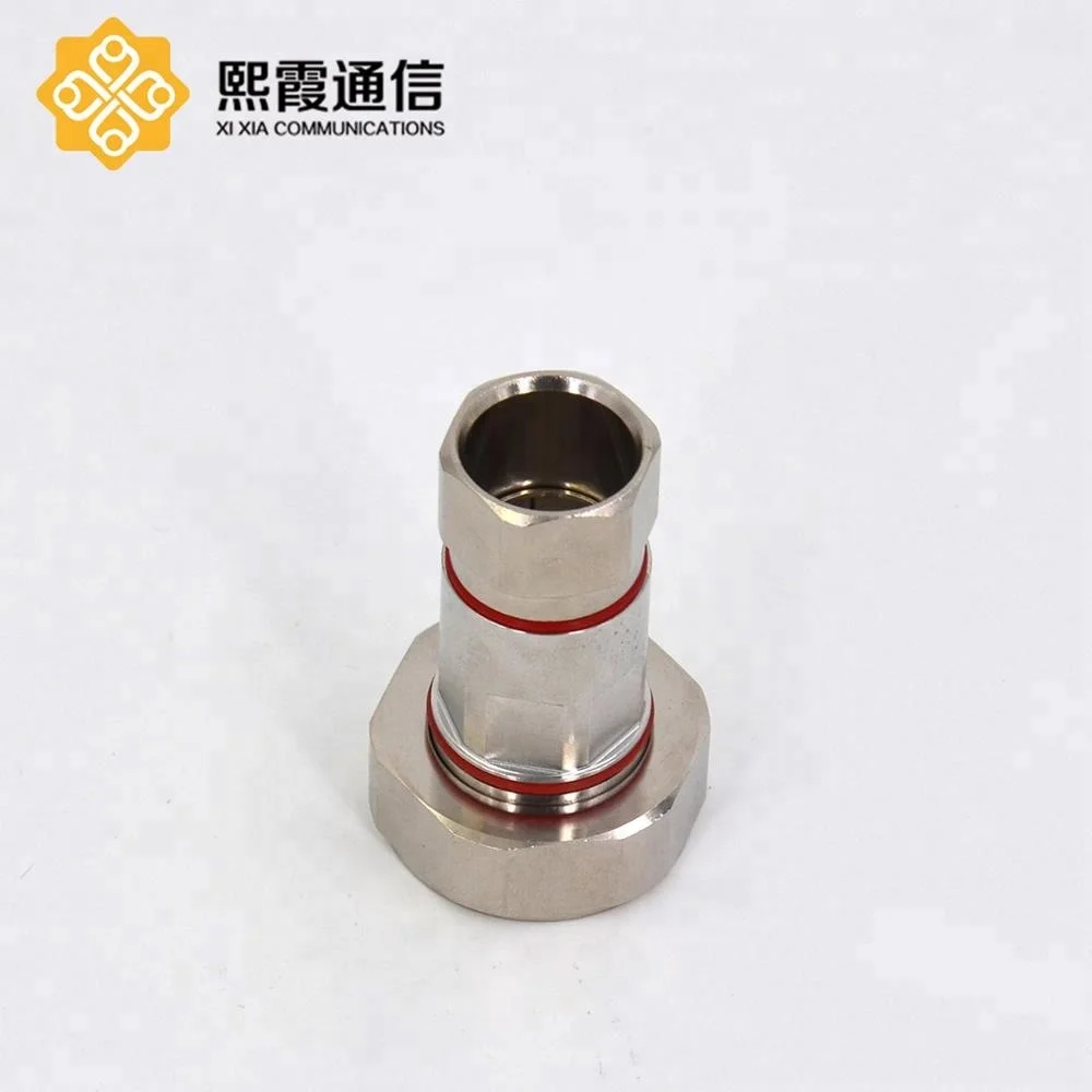7 16 DIN cable connector for feeder cable 1/2' Flexible cable circular connector