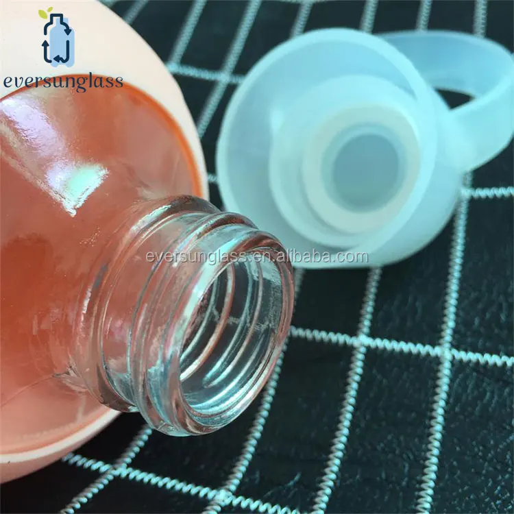 new products hand blown 500ml glass water bottles with insulated silicon sleeve