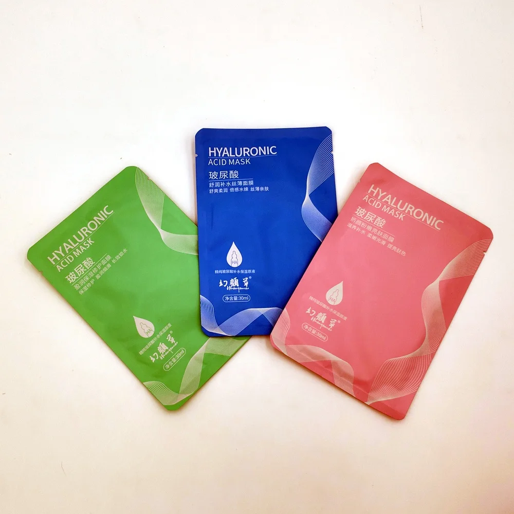 Wholesale After Sun Anti Wrinkle Mask Repair Anti Aging Hyaluronic Acid Face Mask Moisturizing Skin Care Face Mask Sheet
