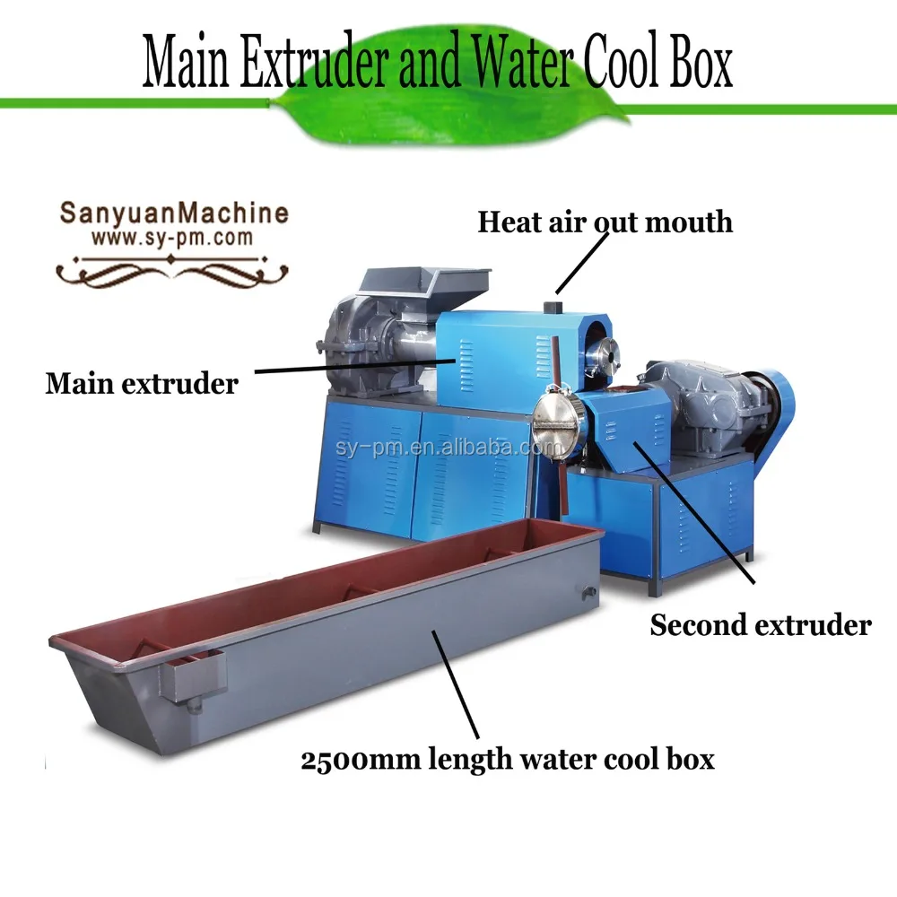 Professional plastic recycling machine mini pelletizer