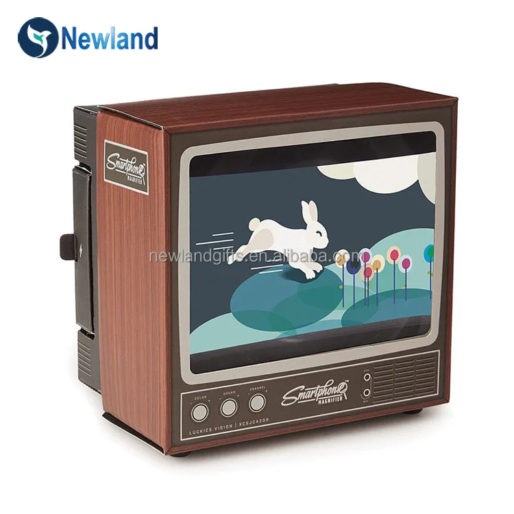 
Promotion flat folding smartphone screen magnifier DIY kit 