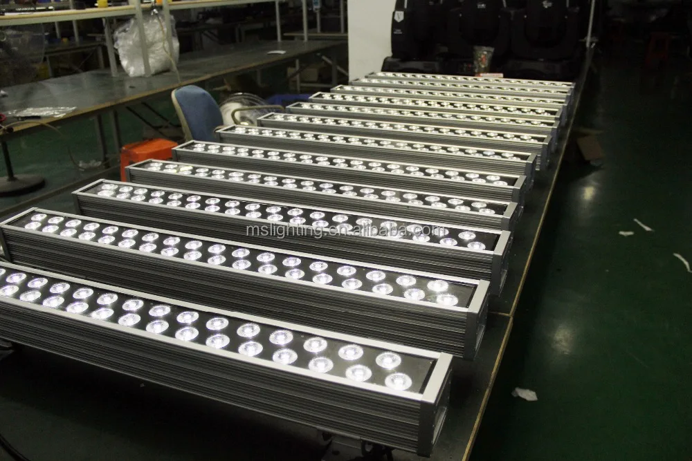 36*18W RGBWAUV 6IN1 Multi-Color LED Wall Washer LED Floor Light