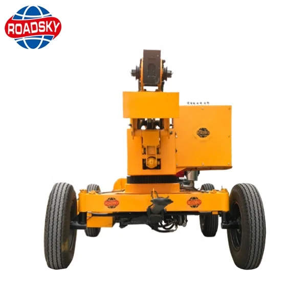 hydraulic post installation highway guardrail pile driver