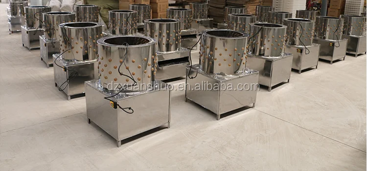 Commercial chicken plucker machine/poultry defeather equipment/automatic chicken slaughtering machine