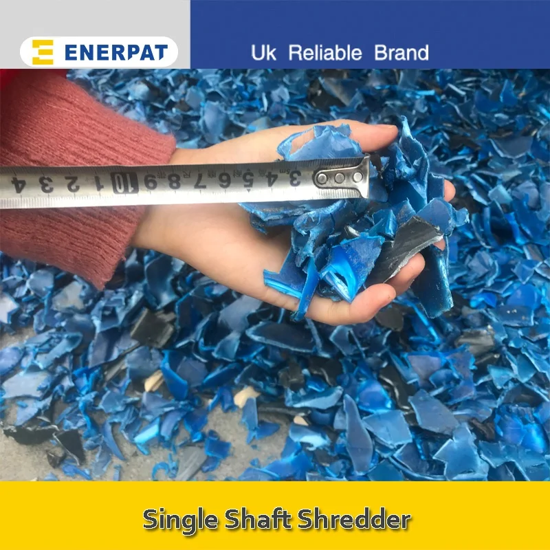 UK Unshark High Quality Waste Shredder Single Shaft Shredder Supplier for Chemical drum