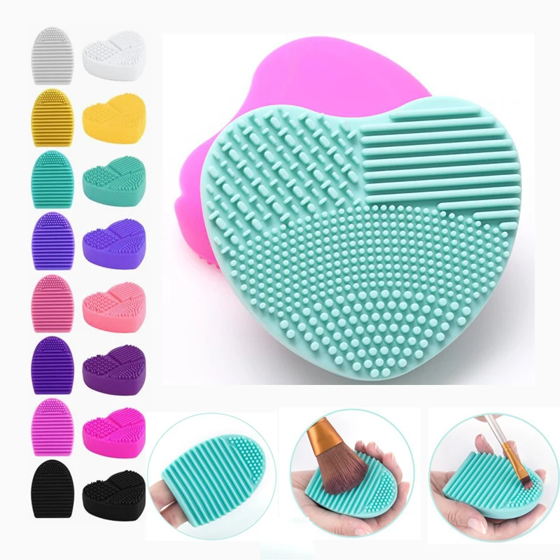 DailyQueen Wholesale Silicon Cosmetic Tool Egg Shape Makeup Brushes Washing Cleaner