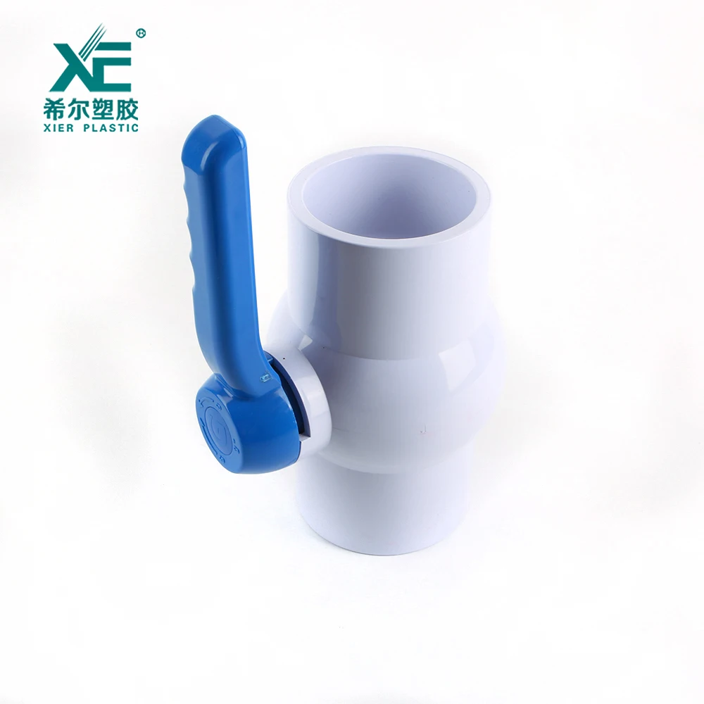 China manufacturer good price plastic pvc compact water ball valve