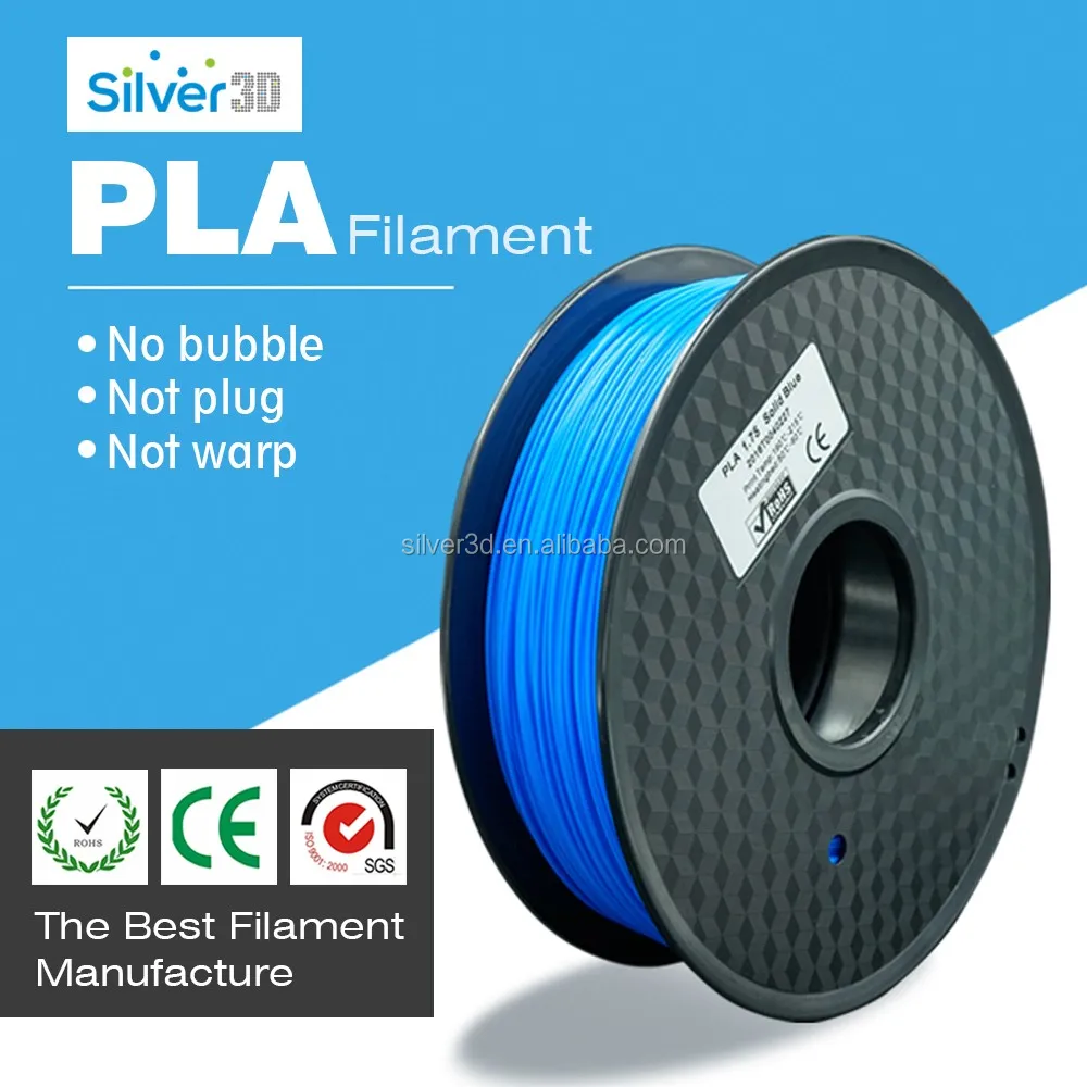 
High quality 1.75mm 3mm abs pla filament 3d printer yellow color 