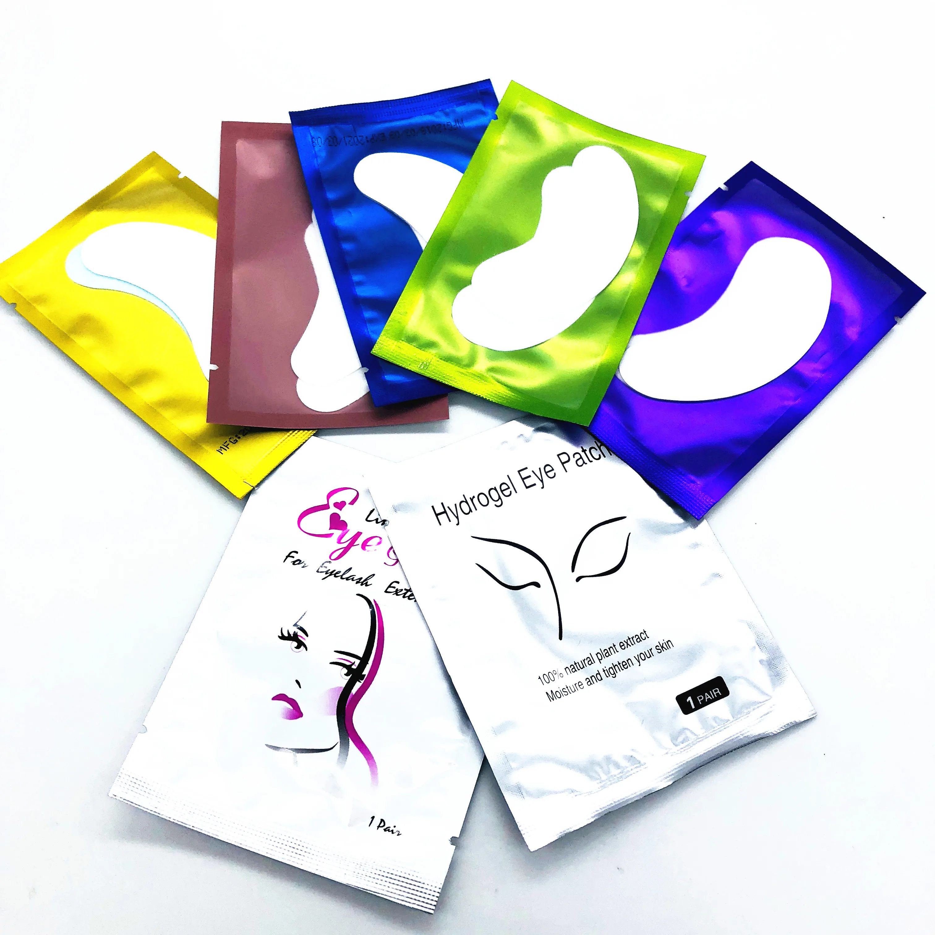 Best seller 2018 wholesale under eye gel pads patches for eyelash extension