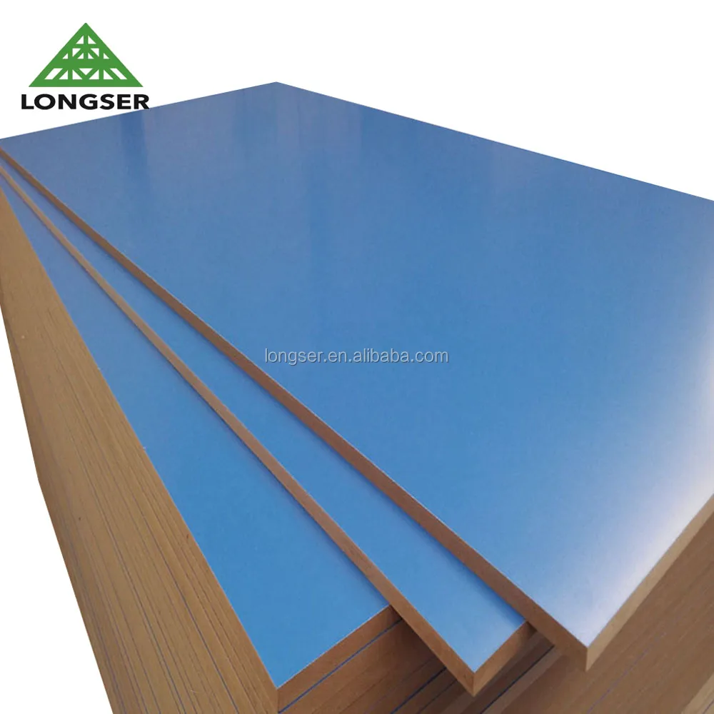 Двусторонний 16 мм Меламиновый титановый белый МДФ