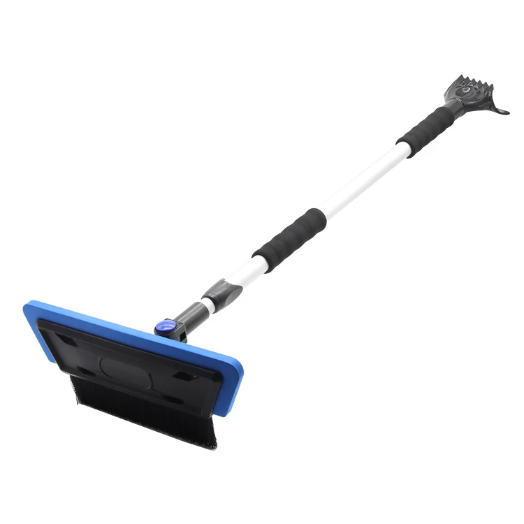 Telescope snow broom sweeper with extend handle for car truck snow brush ice scraper