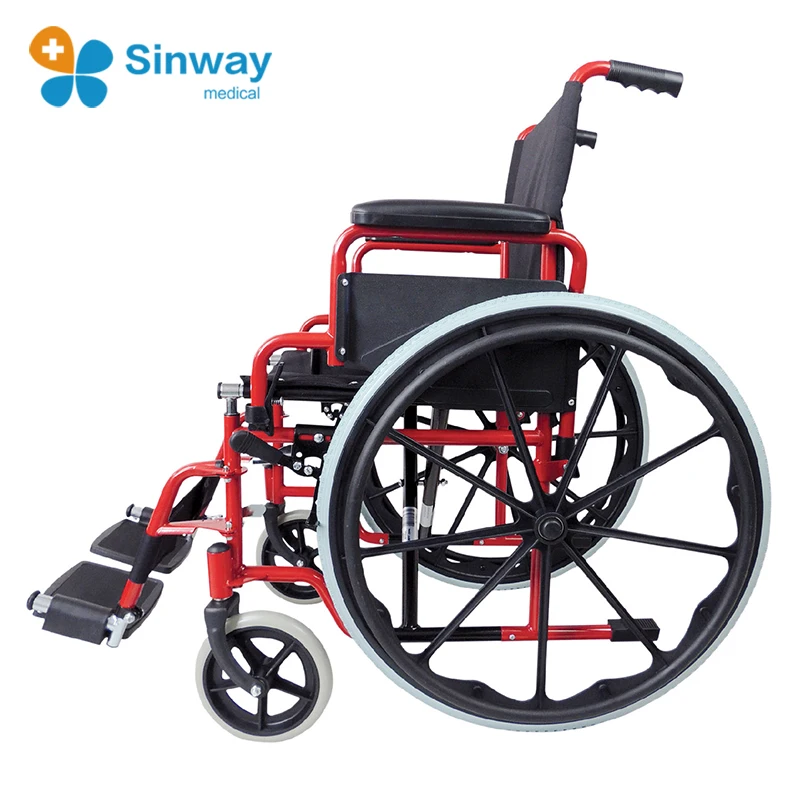 Steel Self propelled Mag Wheel All Terrain Wheelchair