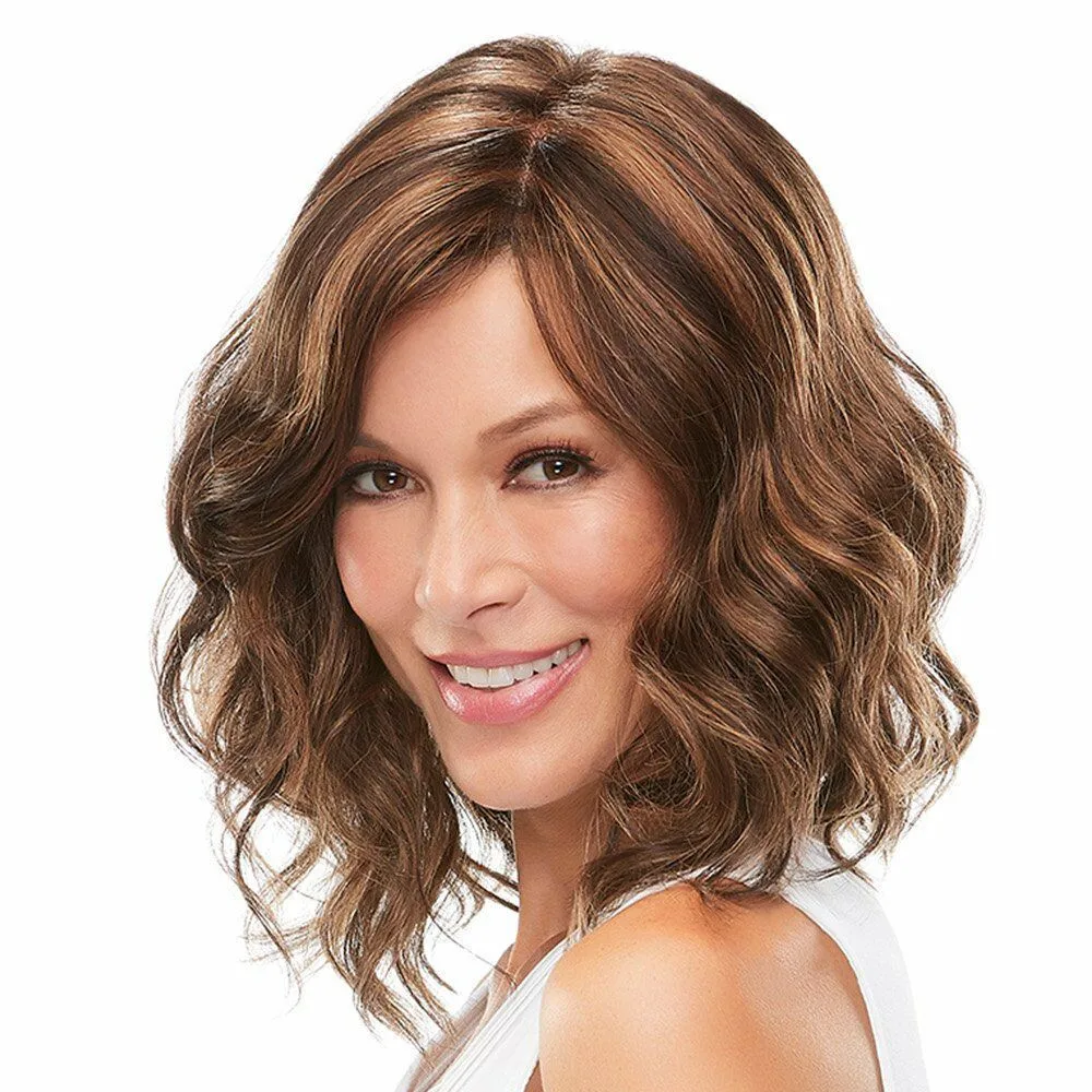 Virgin Human Hair Monofilament Lace Front Wig Brazilian Hair Remy Hair