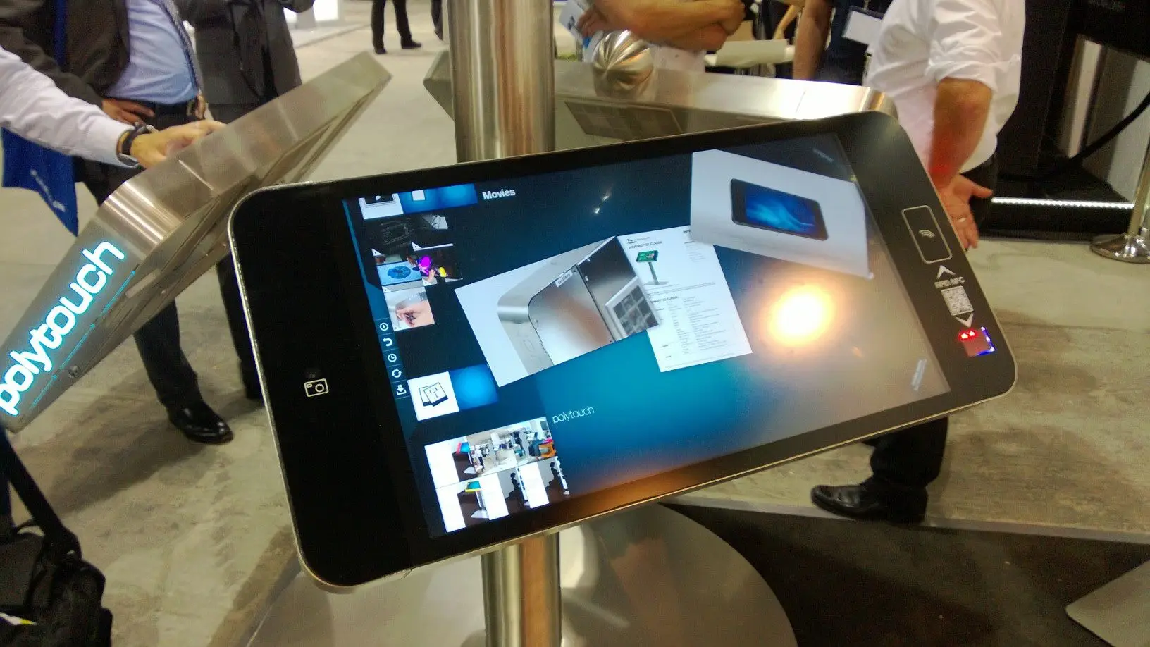 43-inch  interactive multi touch foil for touch window or touch table