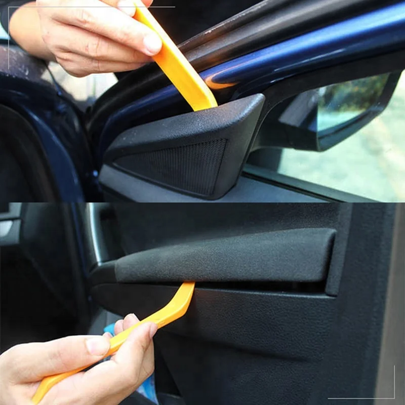 Tools kits 4 pcs car sound disassembly tools vehicle door rim interior plastic instrument