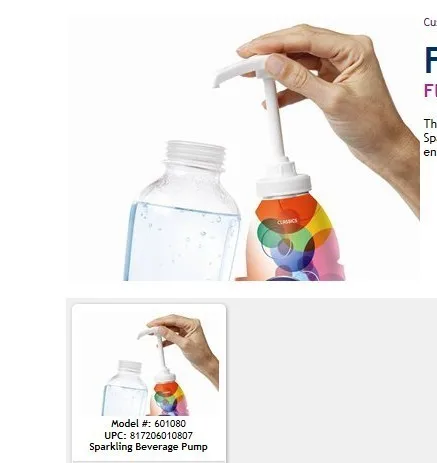 UKRB10 38-400 chocolate syrup pump for hot chocolate