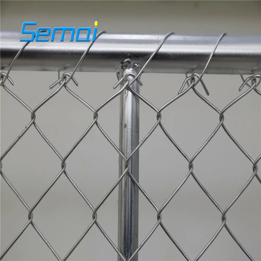 factory wholesale plastic chain link fence for tennis court low cost