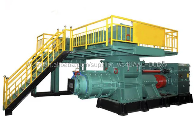 Полная Автоматическая Красная Почва Вакуумный Экструдер Компактный Кирпичного Машина