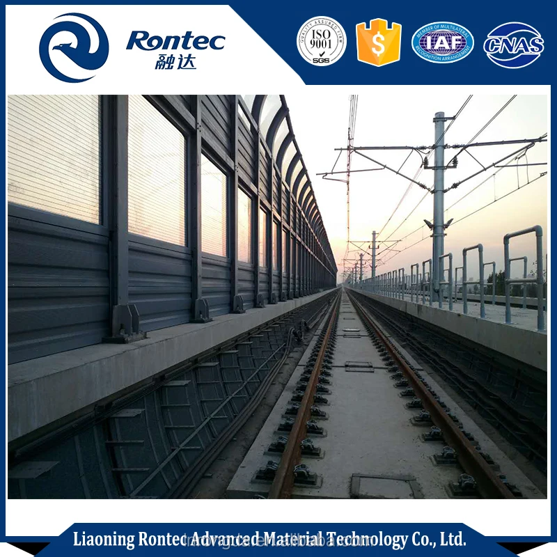 
noise barrier sound absorbing wall for railway/subway/highway 