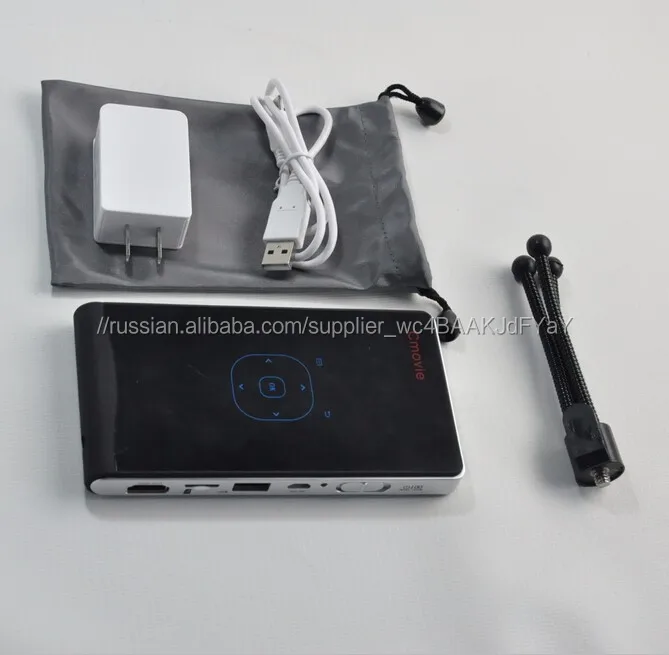 DLP мини портативный светодиодный проектор с USB / SD / AV / HDMI входной проектор