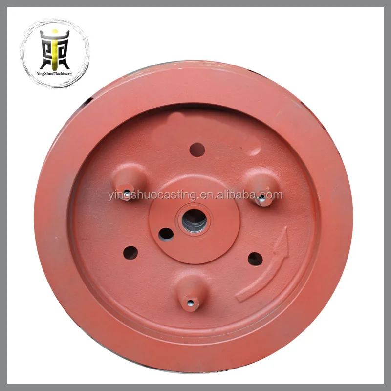 
YINGSHUO ISO9001 OEM GRAY IRON CASTING TRACTOR SPARE PARTS FLYWHEEL FOR SALE 