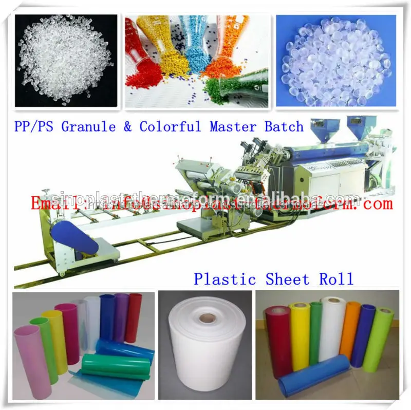 Sp-110/80 680 double layer pp/ps plastic sheet extruder, extruder, plate laser machine