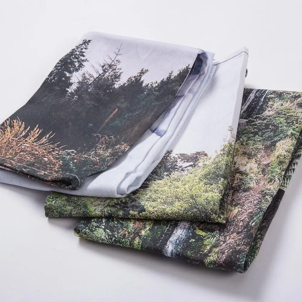 
HY Custom Printed Kitchen Bamboo Tea Towel set Wholesale 