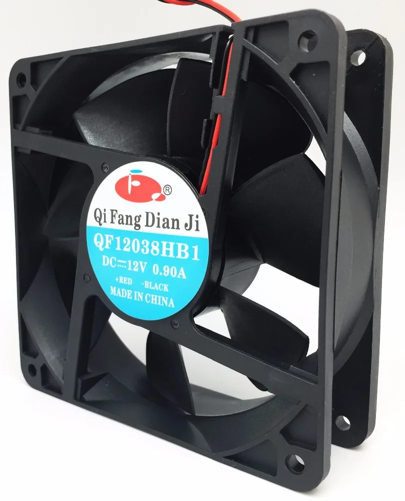 Электрический панельный охлаждающий вентилятор постоянного тока 12 В 24 в 120*120*38 мм бесшумные электрические Охлаждающие вентиляторы для грузовиков