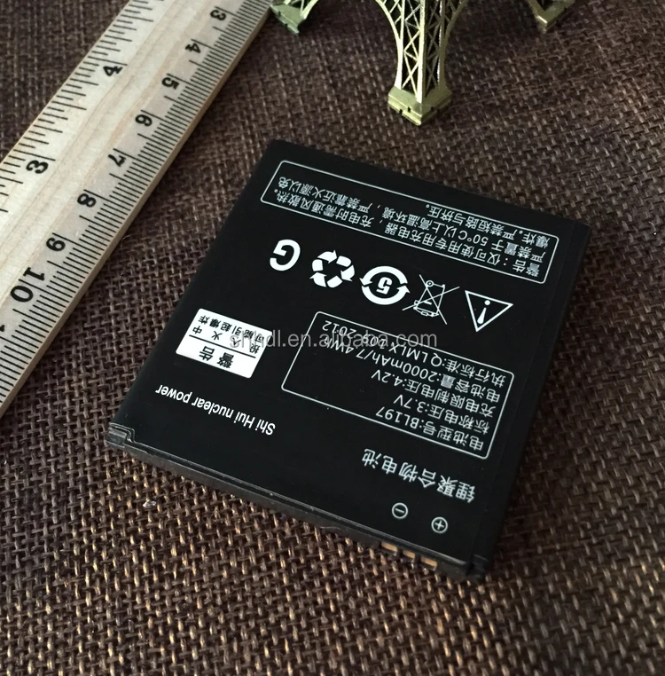  Китайская аккумуляторная батарея для мобильного телефона сменная 2000 мАч BL197