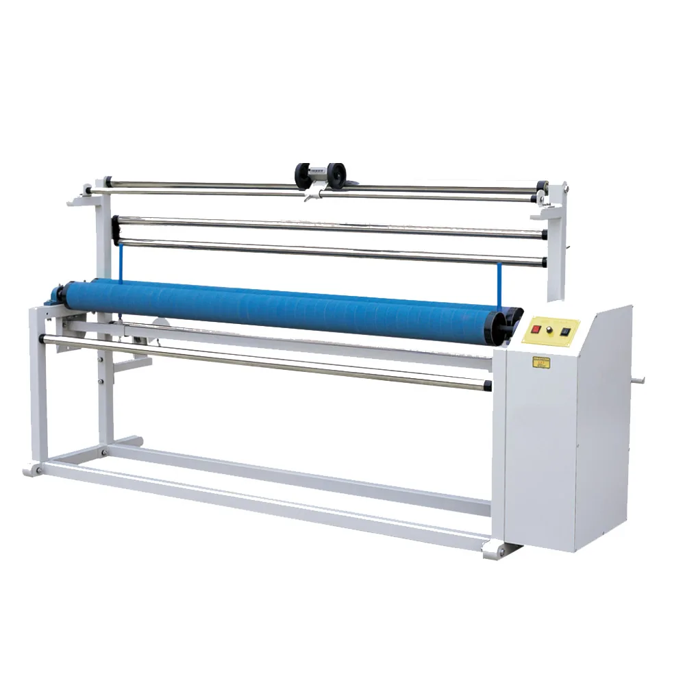 
SINO-JAPAN BRAND KAIYU MODEL KAI-61-60 60 INCH FABRIC ROLLING AND COUNTING MACHINE 