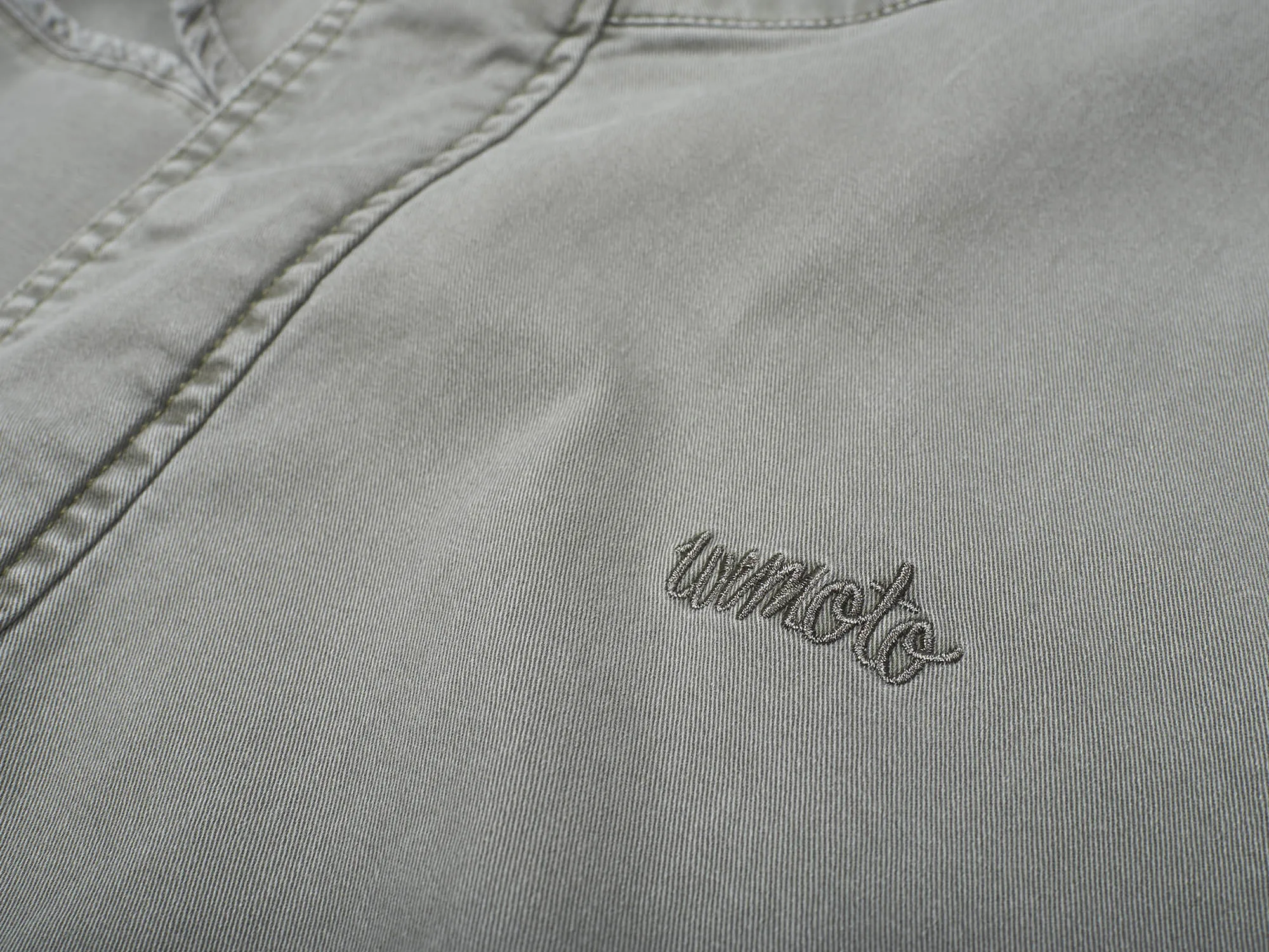 European Mens 97% Cotton 3% Elastane Twill Fishtail Parka In Garment Washed