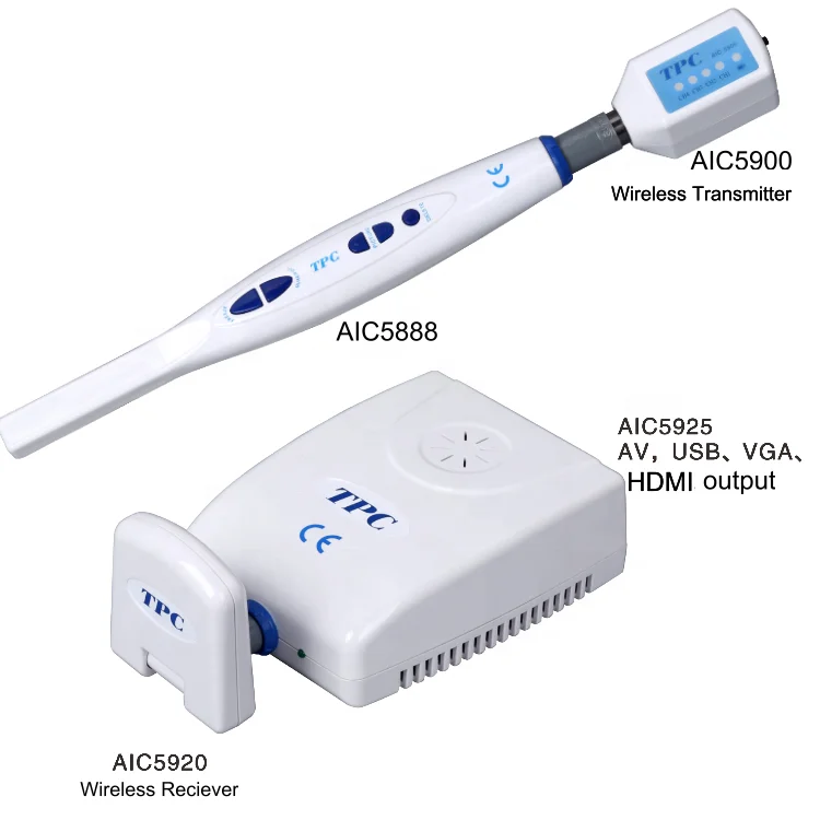 3.0 Mega Pixels 4 Channels Dental Intra Oral Camera with 1/4 SONY CCD