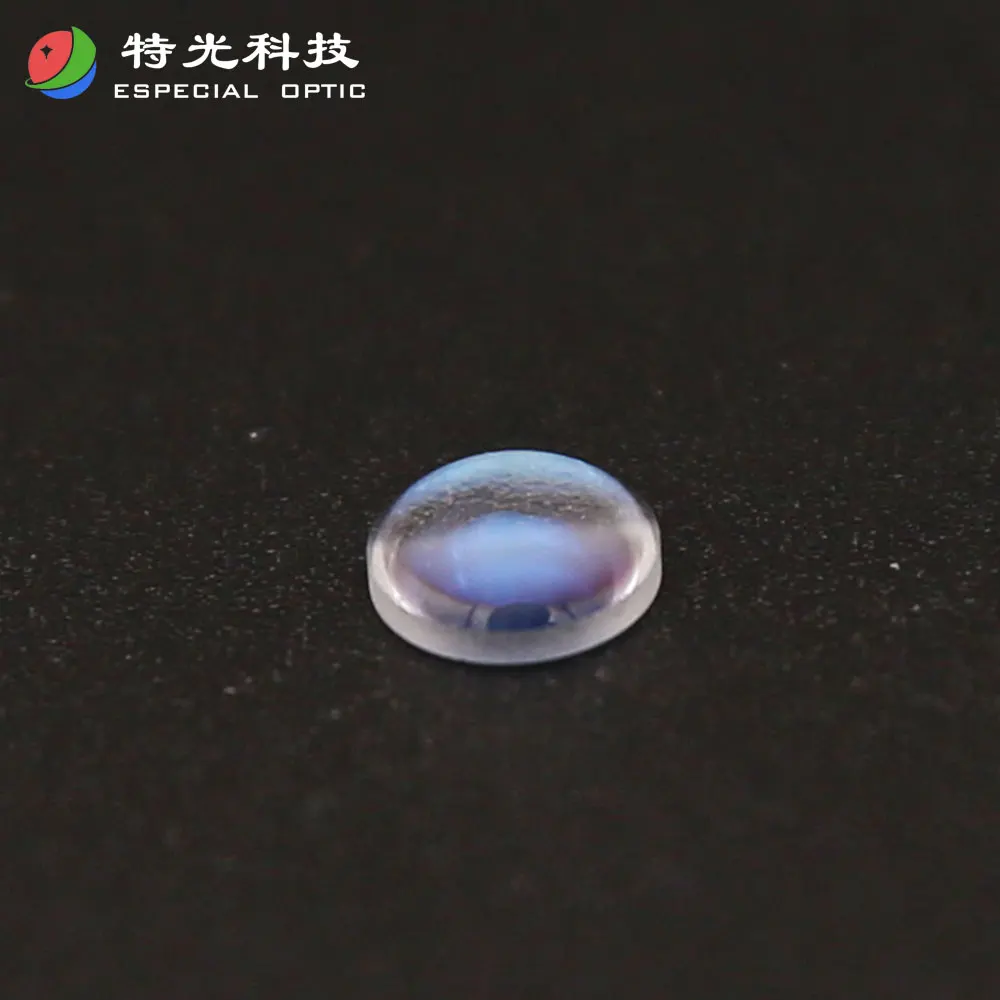 Factory Offer Uncoated 6mm, 8mm, 9mm, 10mm, 12.7mm, 20mm, 25mm, 25.4mm  BK7/K9 Plano Convex Lenses