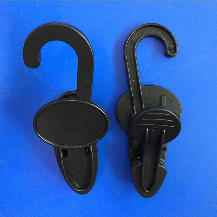 China Trading 10cm white pp plastic hook for boots hanging