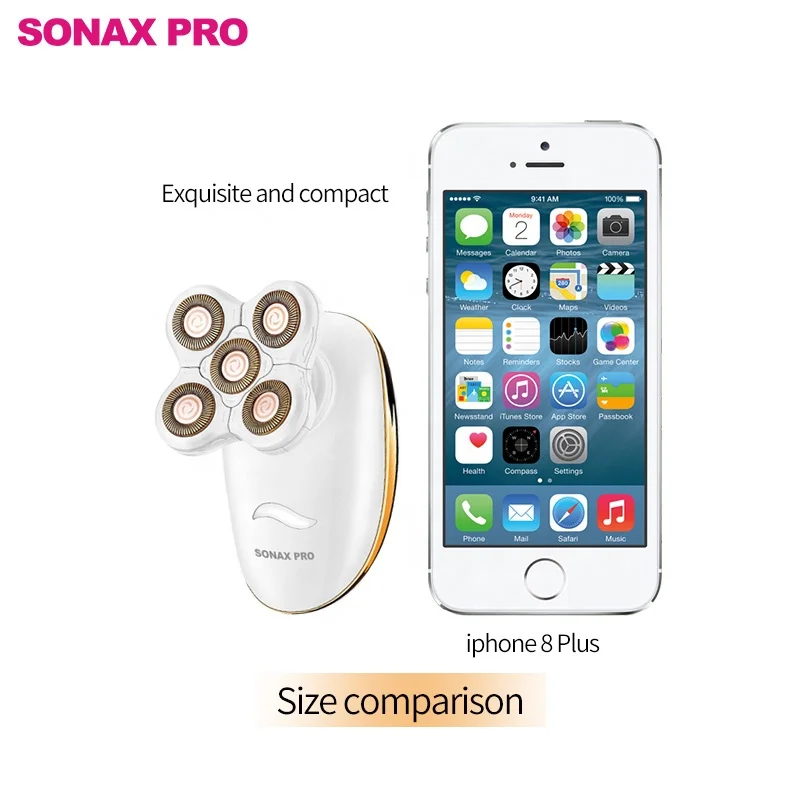Factory Direct Sales SONAX PRO 3 in 1 Multifunctional Rechargeable USB Hair Removal Lady Shaver