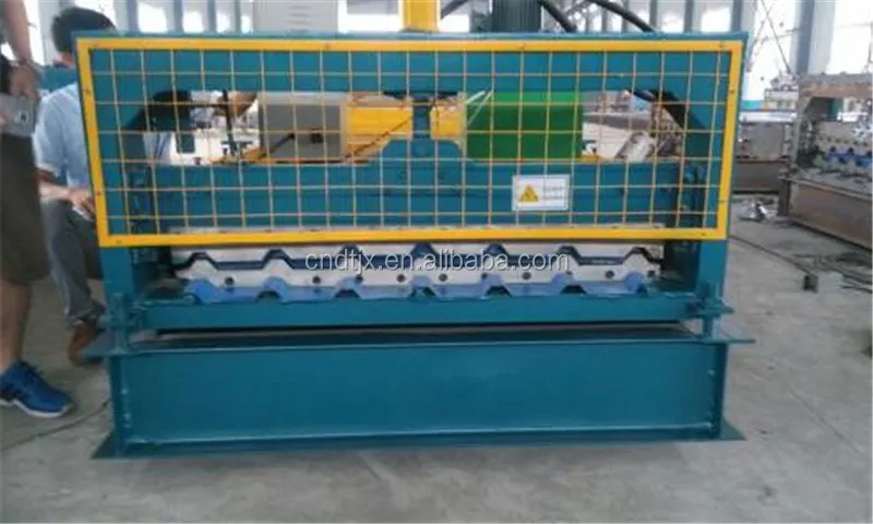 Steel Flooring Deck Roofing Panel Cold Roll Forming Machine