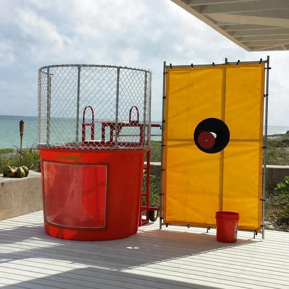 Guangzhou OHO дешевые надувные игры для аквапарка, танк dunk для веселья ярмарки