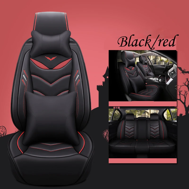 Supply Amazon Leather Car Seat Covers Waterproof 5D Universal Car Seat Cushion with Factory Price