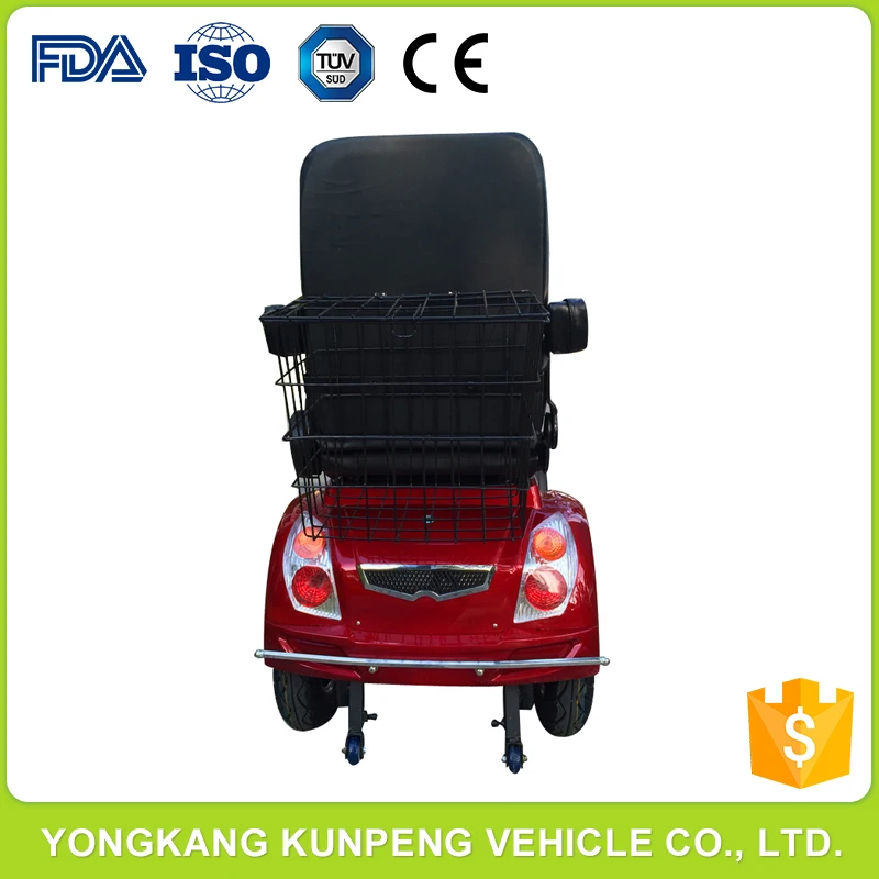 500w 48v 4 Wheel Mobility vehicle for disabled