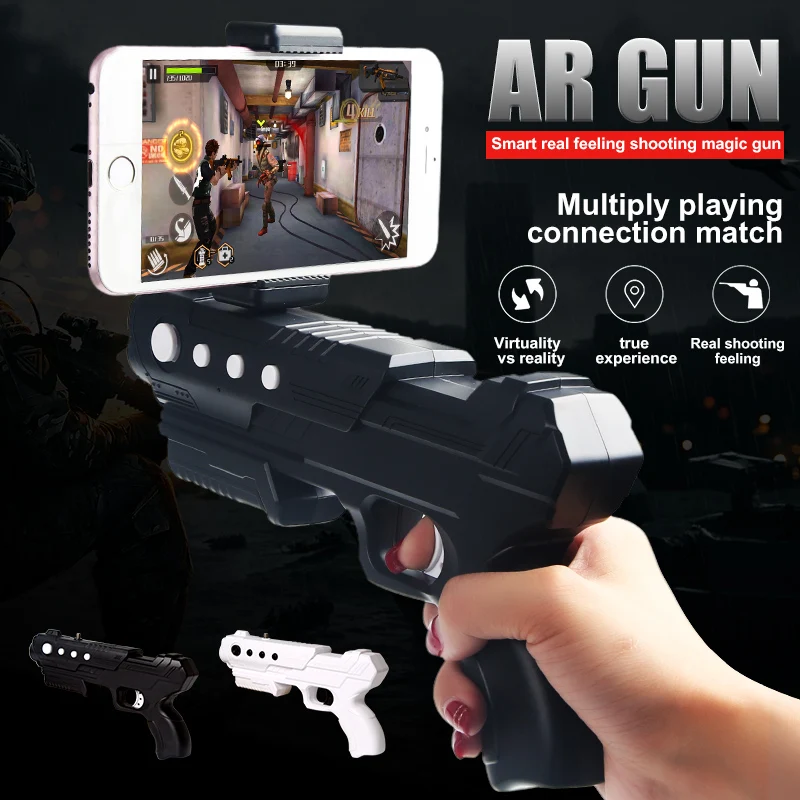 New Product Game AR Gun For Mobiles, Cell Phone Games Augmented Reality Gun