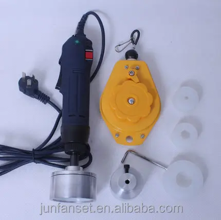 Manual Plastic Bottle Capper Hand-held electric capping machine