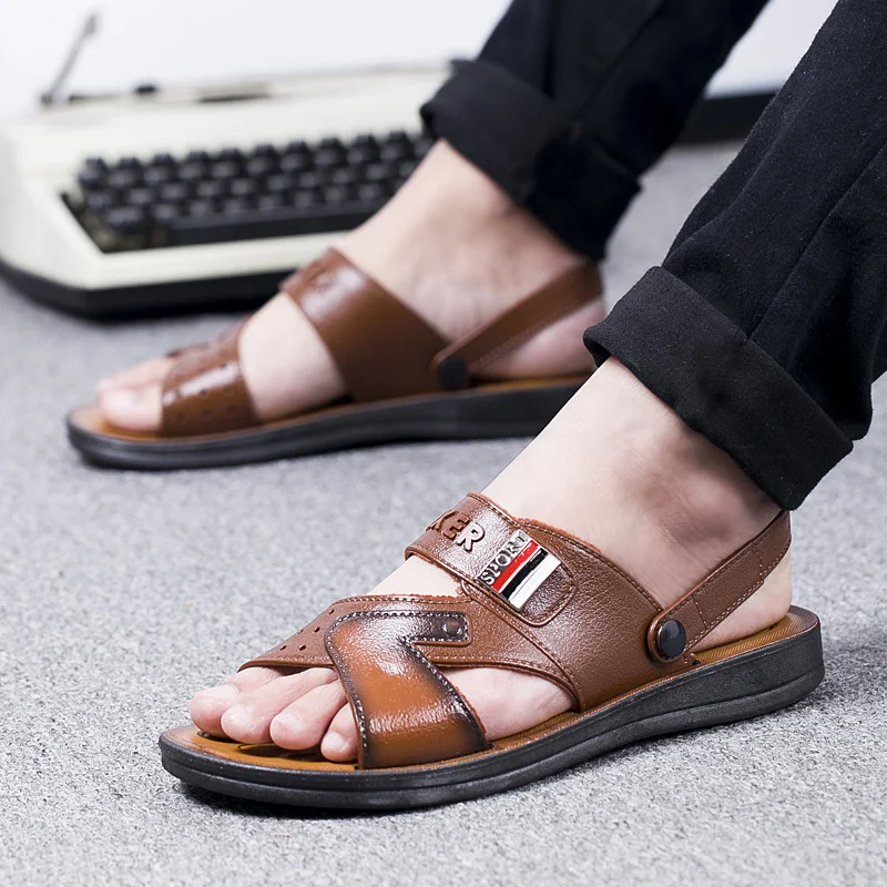 Topsion Best Seller Cheap Men Wholesale Arabic Dubai Casual Cork Sandals