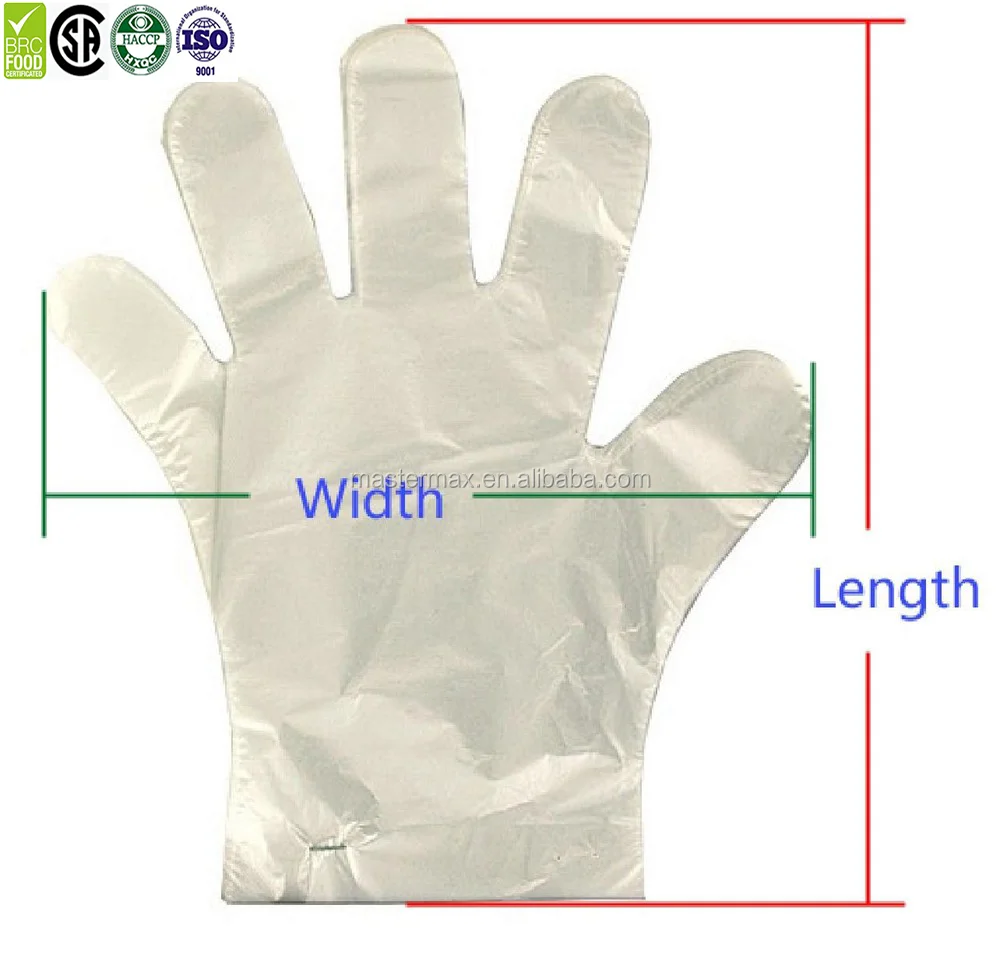 High Quality Waterproof Food Grade TPE Kitchen Glove Disposal Gloves used for food restaurant kitchen household or single