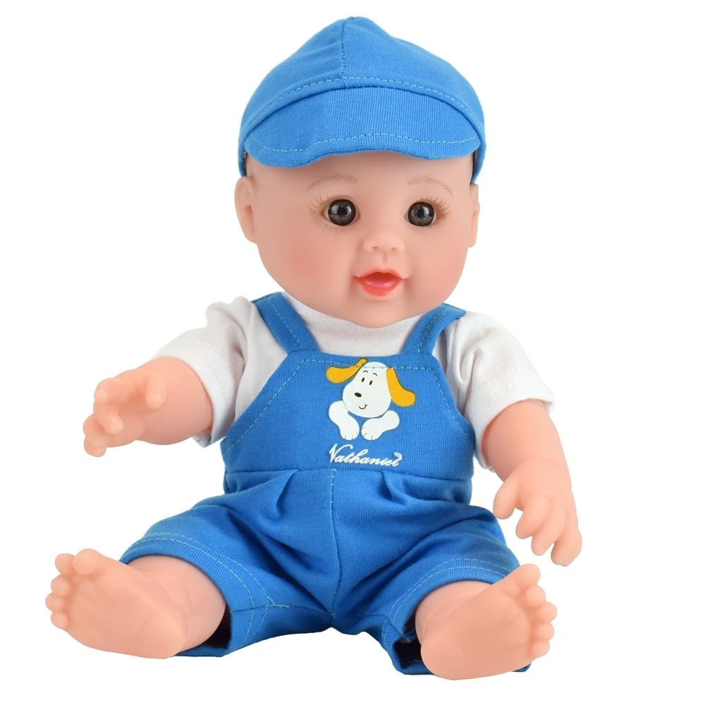Wholesale Cute 19' Baby Dolls Handmade Lifelike Kids Toy Silicone Holiday Birthday Gift