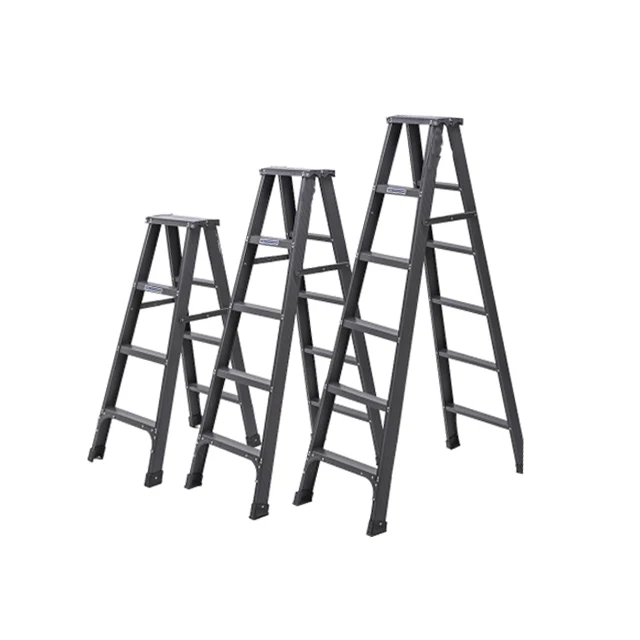 Double-side Telescopic Step Tool for Multi-purpose Aluminum Ladder Scaffold